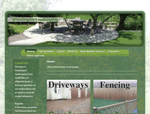 Tablet Screenshot of greenfingers-landscaping.net